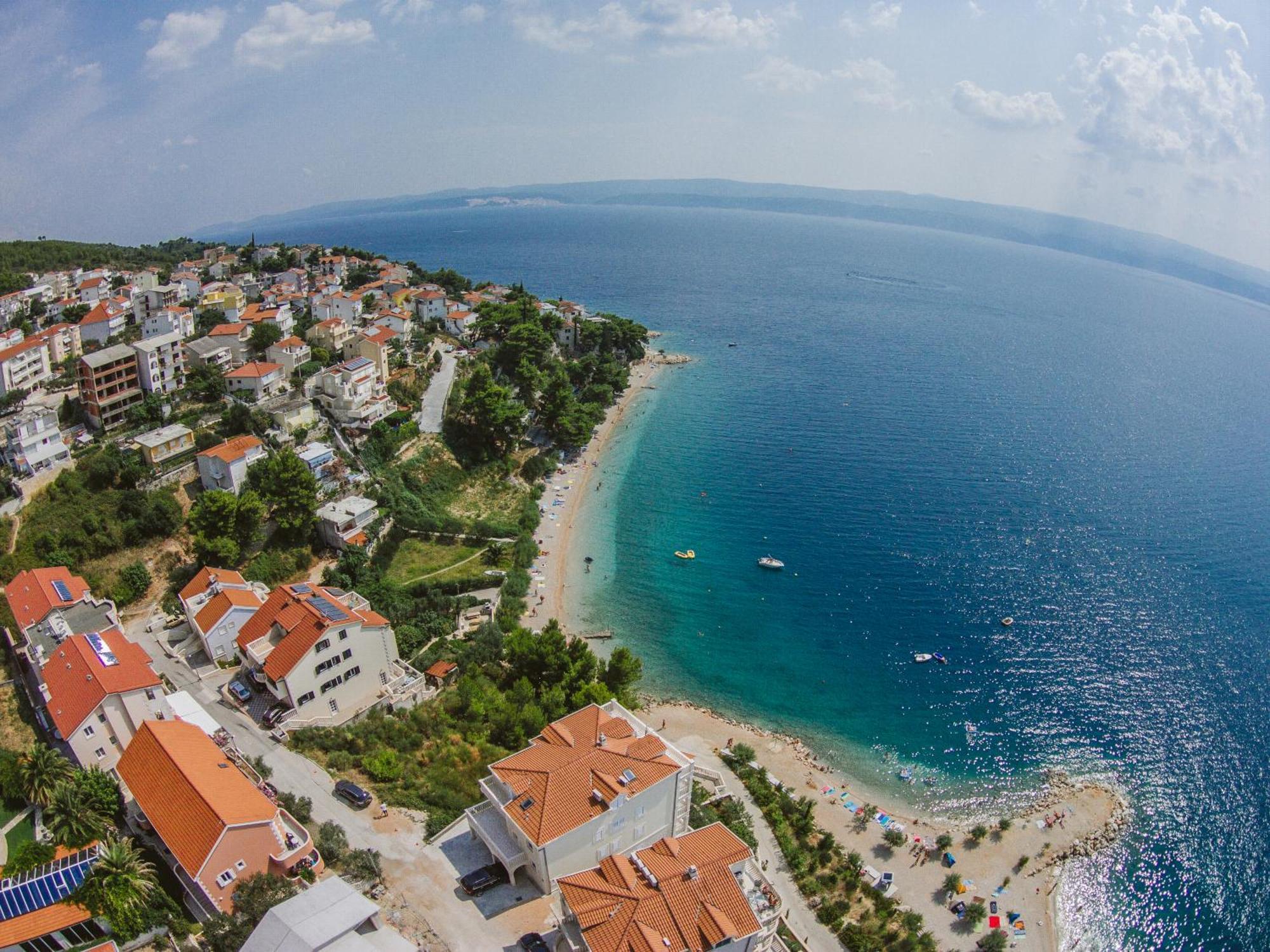 Apartmani Miljak Omiš Esterno foto