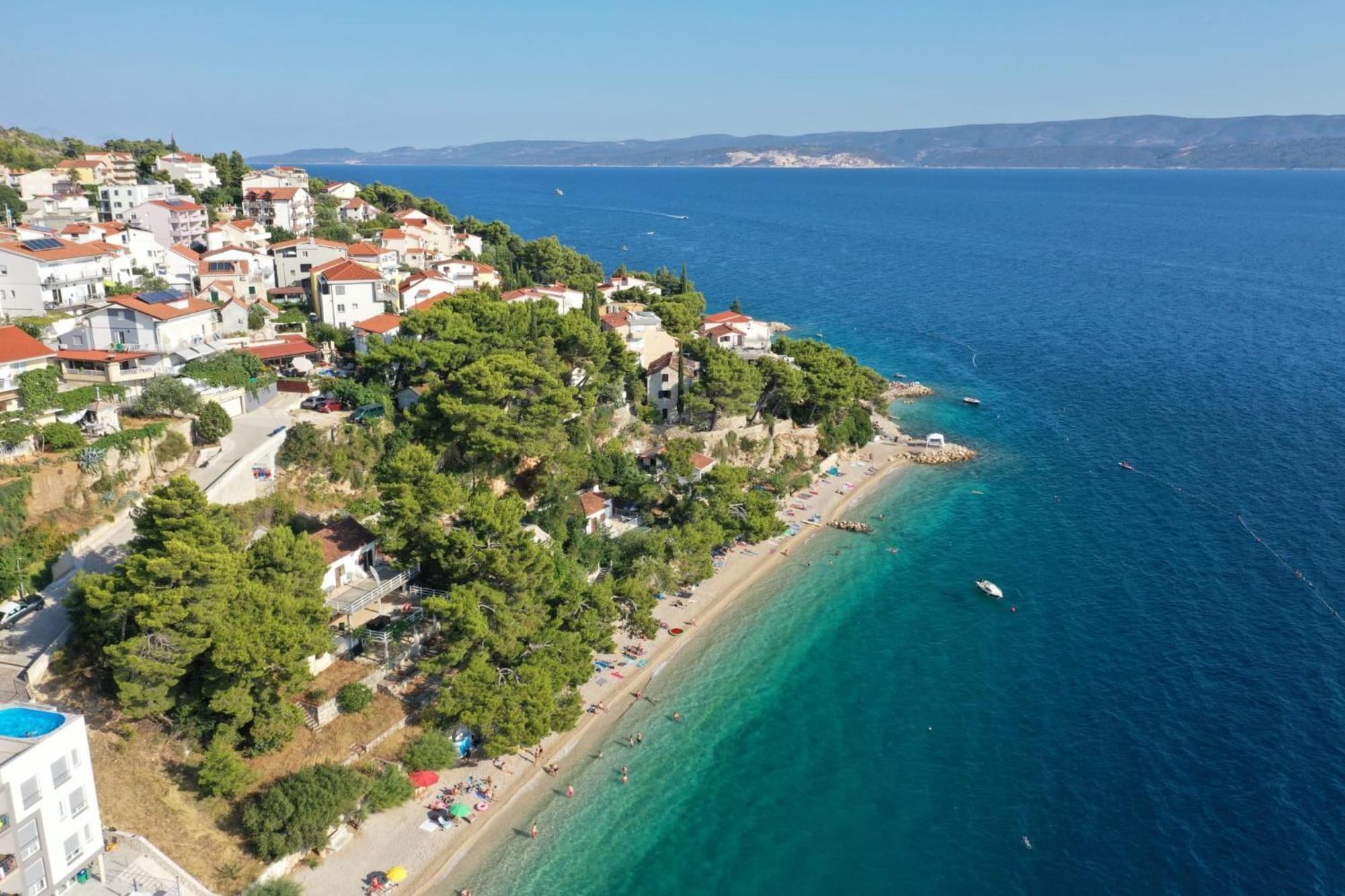 Apartmani Miljak Omiš Esterno foto