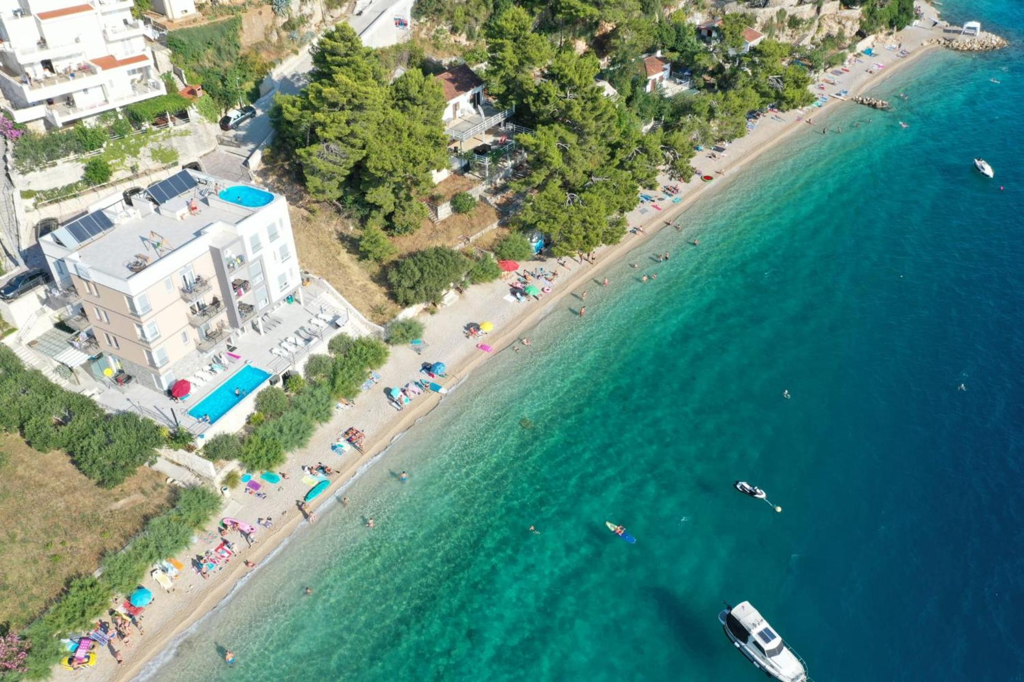 Apartmani Miljak Omiš Esterno foto